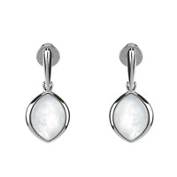 Boucles d'oreilles en argent et Nacre