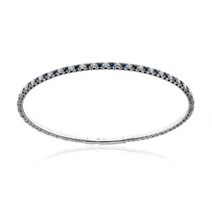 Bracelet en or et Saphir bleu de Ceylan (CIRARI)