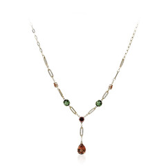 Collier en or et Tourmaline néon du Congo (CIRARI)