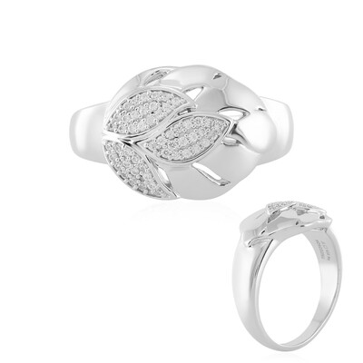 Bague en argent et Zircon