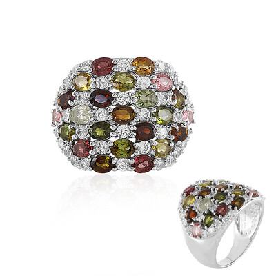 Bague en argent et Tourmaline