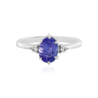 Bague en argent et Tanzanite