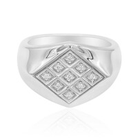 Bague en argent et Diamant I1 (G)