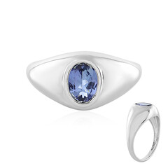 Bague en platine et Tanzanite (KM by Juwelo)