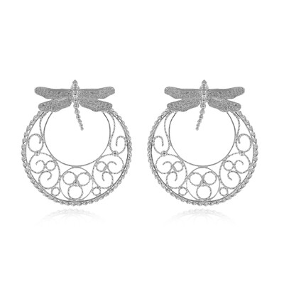 Boucles d'oreilles en argent (Joias do Paraíso)