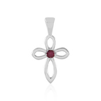 Pendentif en argent et Rubellite