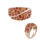 Bague en or et Saphir orange (KM by Juwelo)