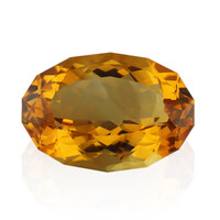  Citrine mandarine (gemme et boîte de collection)