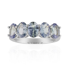 Bague en argent et Tanzanite non chauffée (Pallanova)