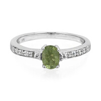 Bague en argent et Tourmaline Paraïba