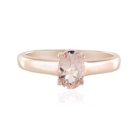 Bague en argent et Morganite