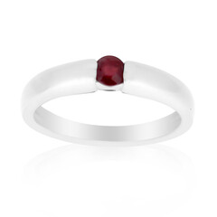 Bague en argent et Rubis