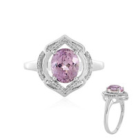 Bague en argent et Kunzite