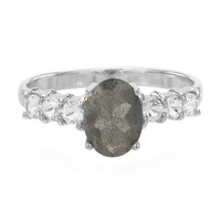 Bague en argent et Labradorite