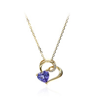 Collier en or et Tanzanite AAA