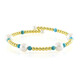 Bracelet en acier et Turquoise (Riya)