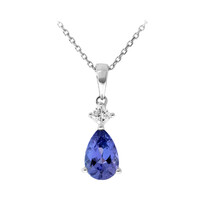 Collier en or et Tanzanite AAA