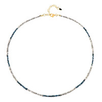 Collier en argent et Diamant bleu