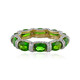 Bague en or et Diopside de Russie (Adela Gold)