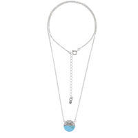 Collier en argent et Turquoise