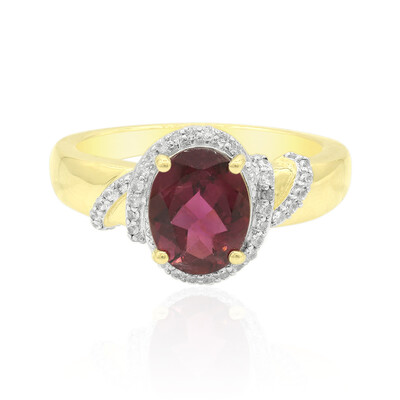 Bague en or et Rubellite (Tenner Diniz)