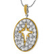 Collier en argent et Topaze blanche (Dallas Prince Designs)