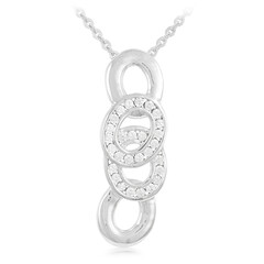 Collier en argent et Zircon