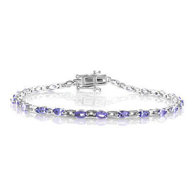 Bracelet en argent et Tanzanite