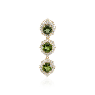 Pendentif en or et Tourmaline verte (AMAYANI)