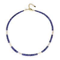 Collier en argent et Tanzanite