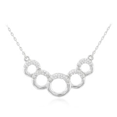 Collier en argent et Zircon