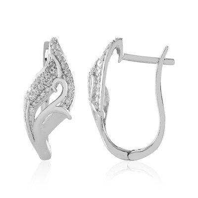 Boucles d'oreilles en argent et Zircon