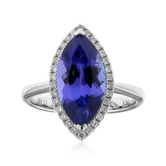 Bague en or et Tanzanite AAA (CIRARI)