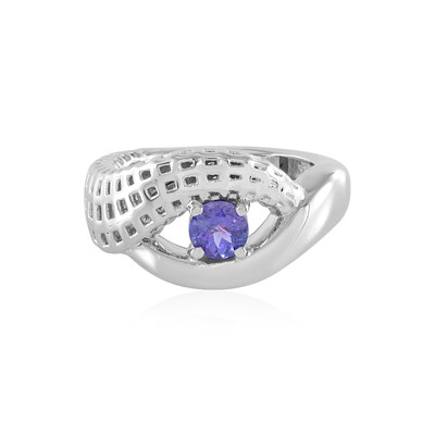 Bague en argent et Tanzanite (SAELOCANA)