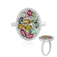 Bague en argent et Tourmaline