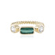 Bague en or et Indicolite (Adela Gold)