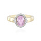 Bague en argent et Kunzite