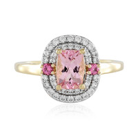 Bague en or et Morganite