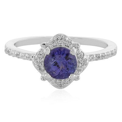 Bague en argent et Tanzanite