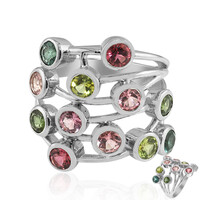 Bague en argent et Tourmaline