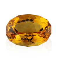  Citrine mandarine (gemme et boîte de collection)