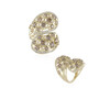 Bague en or et Diamant champagne I2 (de Melo)