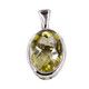 Pendentif en argent et Quartz de l'Ouro Verde