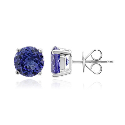 Boucles d'oreilles en or et Tanzanite AAA (CIRARI)