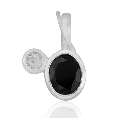 Pendentif en argent et Onyx noir