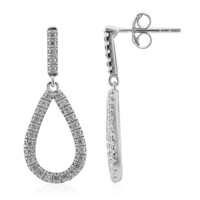 Boucles d'oreilles en argent et Zircon