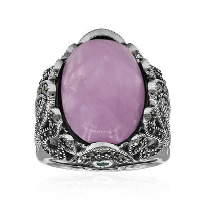 Bague en argent et Kunzite (Annette classic)