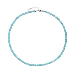 Collier en argent et Amazonite