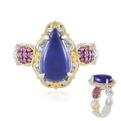 Bague en argent et Sodalite (Gems en Vogue)