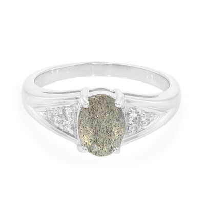 Bague en argent et Labradorite